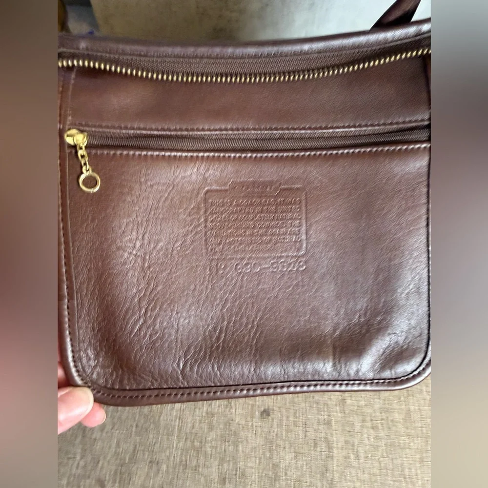 Vintage Coach Slim Duffle Medium 9816 Mahogany | 1999 USA - Picture 10 of 14